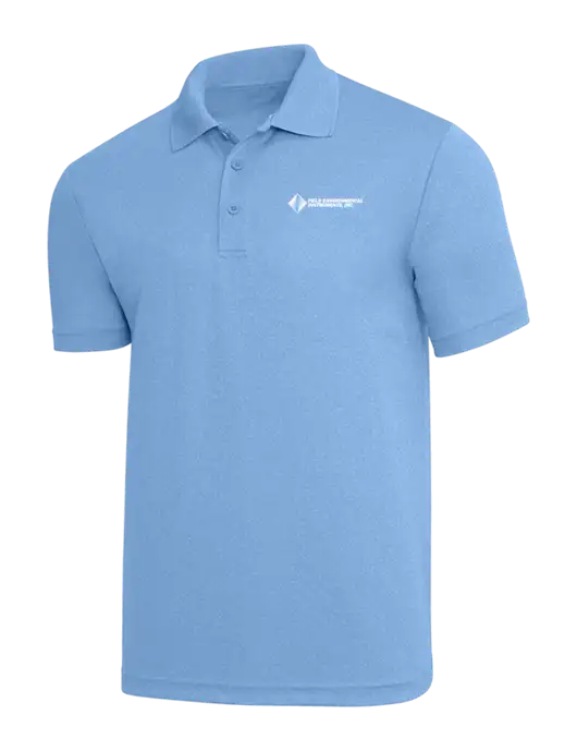 Light Royal Heather PosiCharge RacerMesh Polo w/Field Environmental Logo