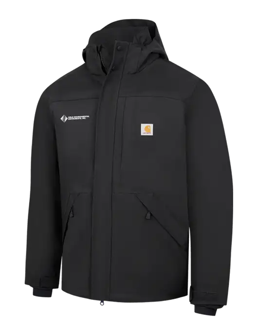 Carhartt Black Storm Defender Shoreline Jacket w/Field Environmental Logo