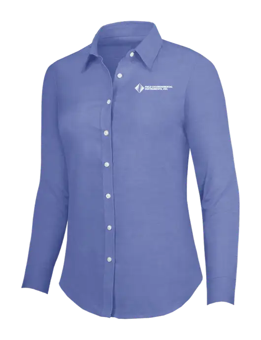 Navy Womens SuperPro Oxford Shirt w/Field Environmental Logo