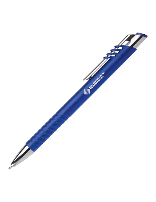 Schirhart Blue Pen - Black Ink w/Field Environmental Logo