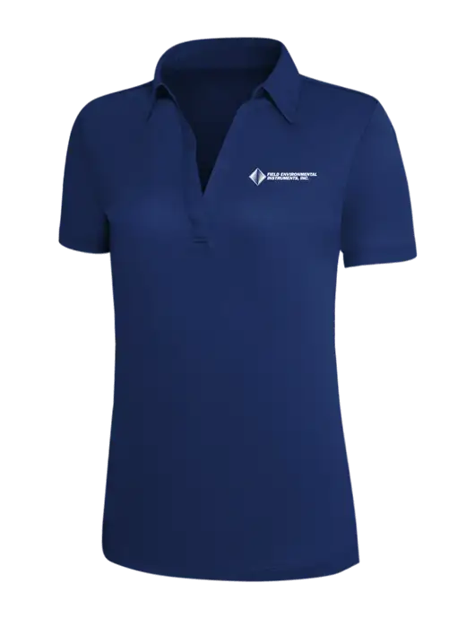 Dark Royal Silk Touch Womens Performance Polo w/Field Environmental Logo