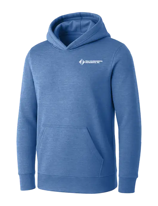 Womens Royal Heather Core Fleece Pullover Hooded Sweatshirt w/Field Environmental Logo