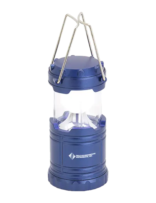 Blue Mini Retro Lantern w/Field Environmental Logo