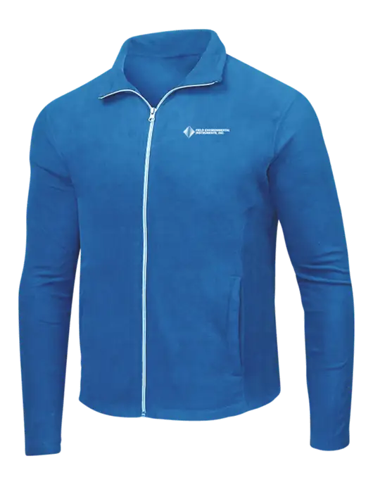 Light Royal Microfleece Jacket w/Field Environmental Logo