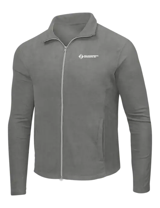 Medium Grey Microfleece Jacket w/Field Environmental Logo