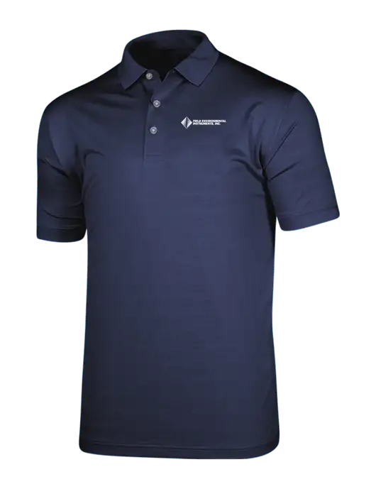 Callaway Vibrant Navy Ventilated Polo w/Field Environmental Logo