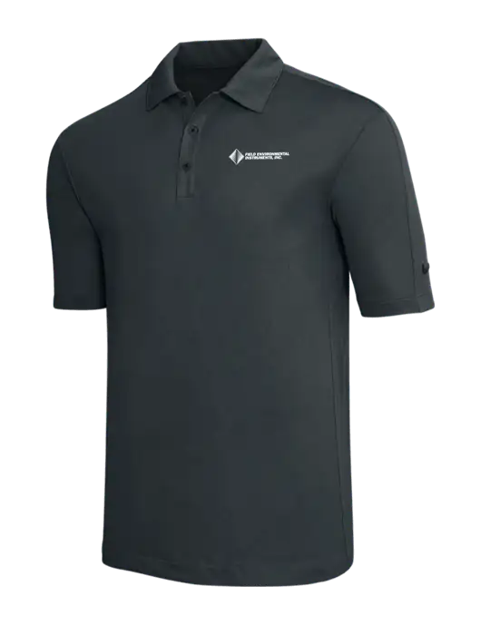 Nike Dark Grey Tech Sport Dri-FIT Polo w/Field Environmental Logo