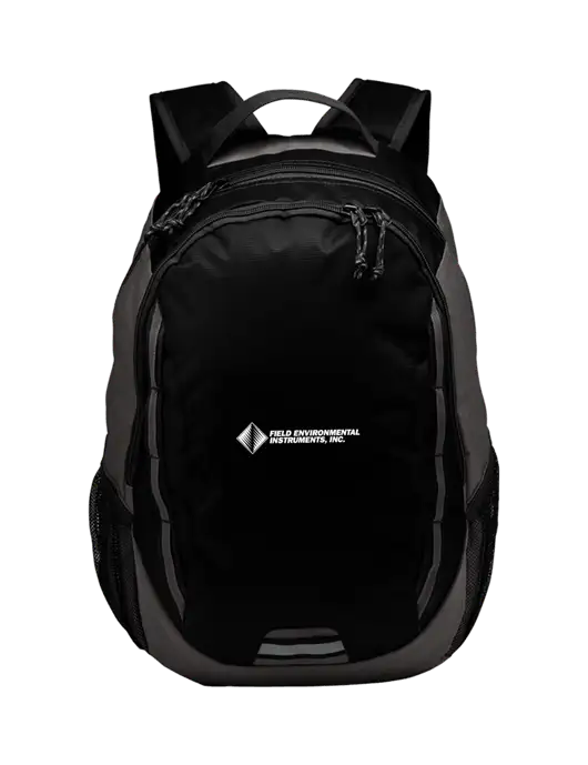 Ridge Black/Dark Charcoal Laptop Backpack w/Field Environmental Logo