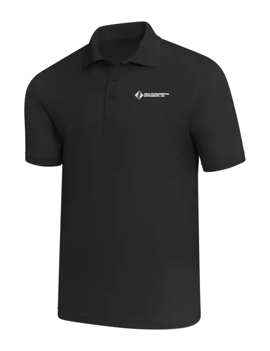 Black PosiCharge RacerMesh Polo w/Field Environmental Logo