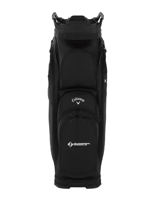 Callaway Org 14 Black Golf Bag  w/Field Environmental Logo