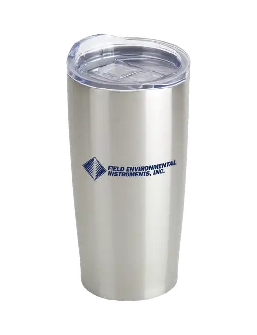 Society Silver 20 oz Insulated Tumbler w/Field Environmental Logo