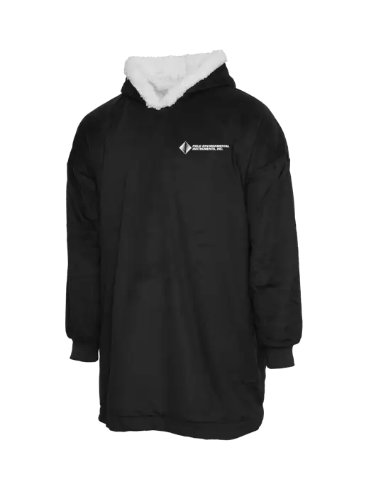Wearable Lodge Black Blanket w/Field Environmental Logo
