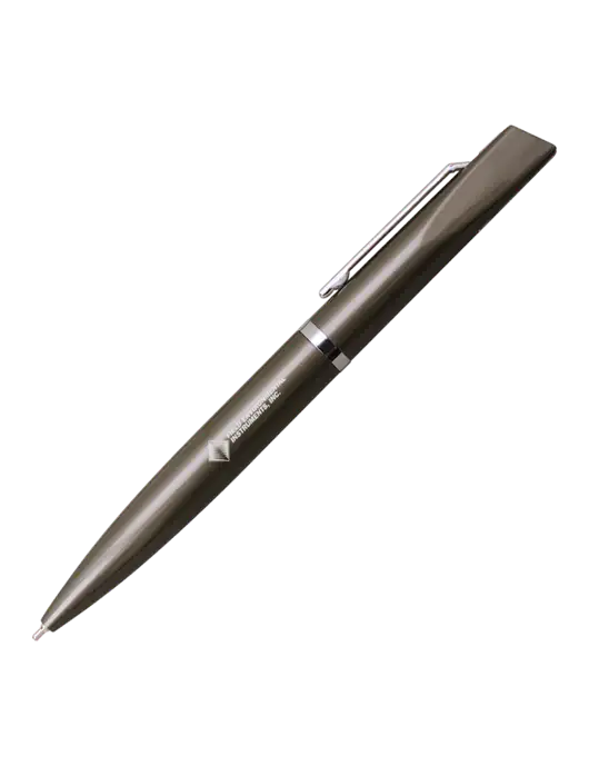 Santos Gunmetal Pen - Black Ink w/Field Environmental Logo