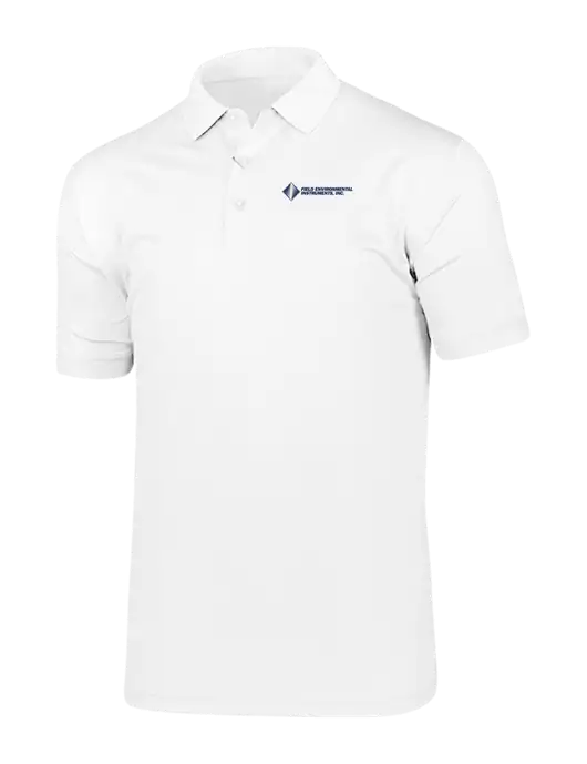 Callaway Vibrant Bright White Ventilated Polo w/Field Environmental Logo