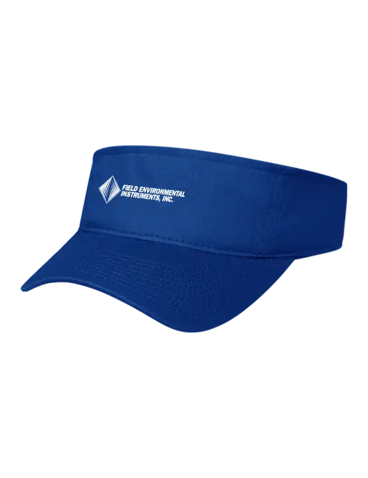 Royal Cap Visor w/Field Environmental Logo