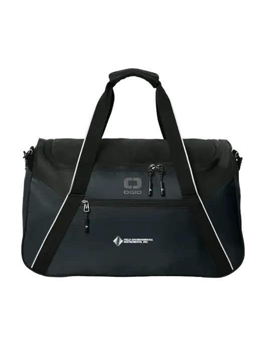 OGIO Black Inception Duffel w/Field Environmental Logo