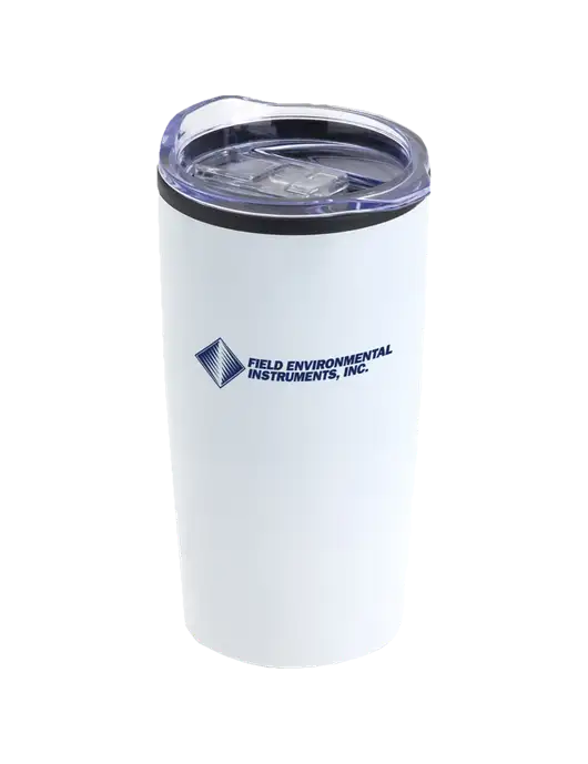 Olympus White 20 oz Tumbler w/Field Environmental Logo