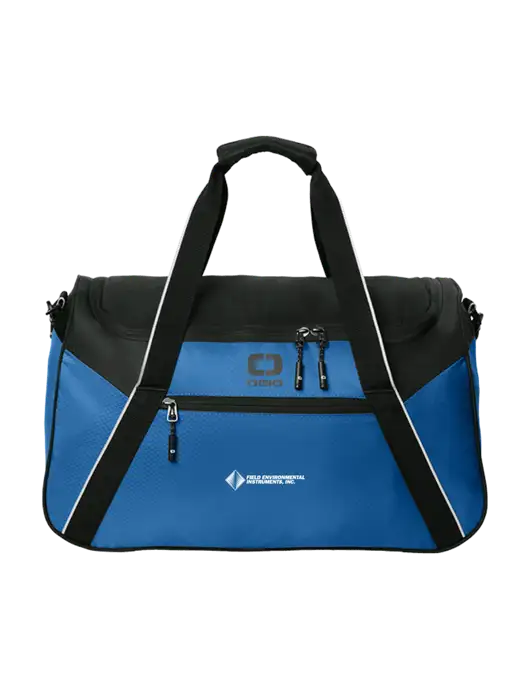 OGIO Light Navy/Black Inception Duffel w/Field Environmental Logo