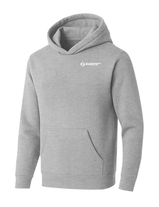 BELLA+CANVAS Light Grey Heather Sponge Fleece Pullover Hoodie w/Field Environmental Logo