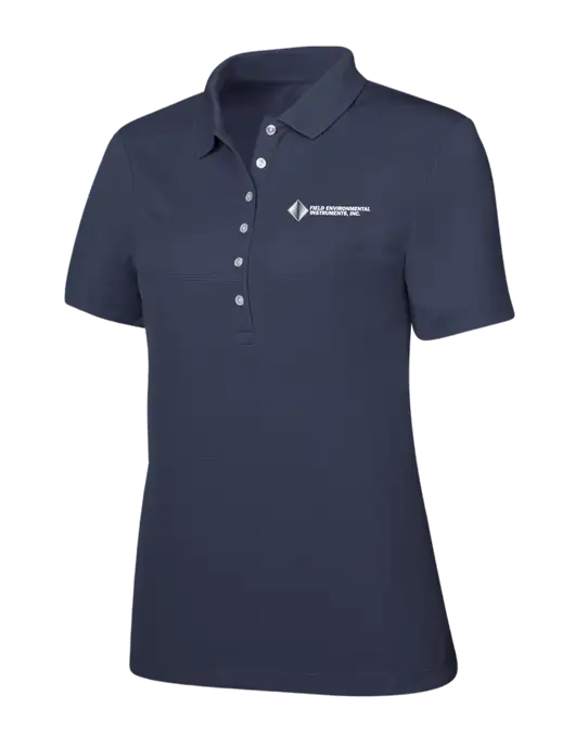 Callaway Womens Ottoman Navy Polo w/Field Environmental Logo