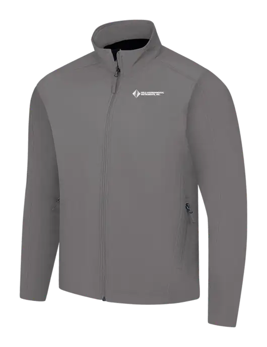 Medium Grey Core Soft Shell Jacket w/Field Environmental Logo