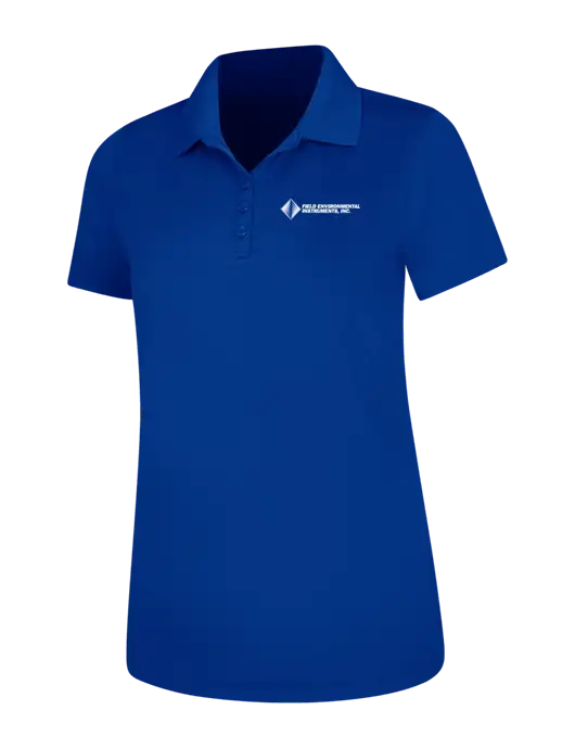 Dark Royal Womens Dry Zone UV Mesh Polo w/Field Environmental Logo