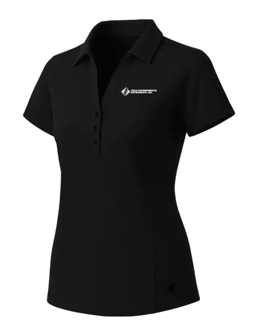 OGIO Womens Blacktop ONYX Polo w/Field Environmental Logo