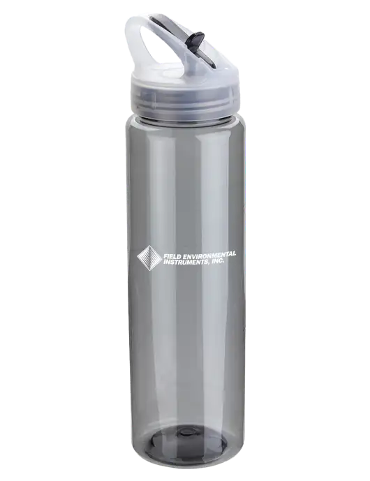 Buddy Smoke 32 oz PET Bottle with Flip Lid w/Field Environmental Logo