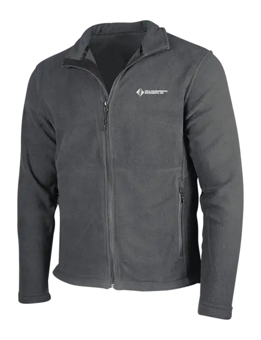 Dark Grey Fleece Jacket w/Field Environmental Logo