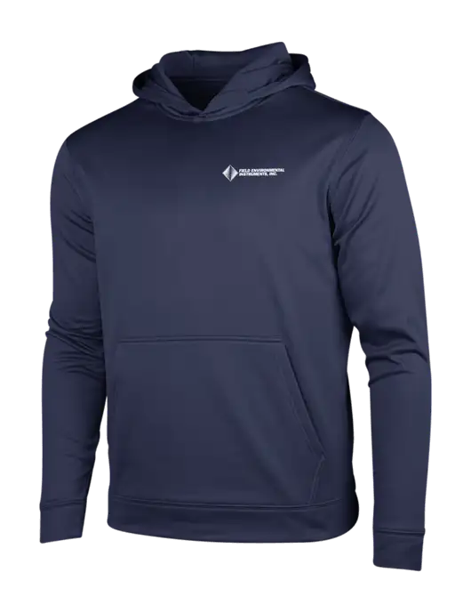 Navy Sport-Wick Fleece Hooded Pullover w/Field Environmental Logo
