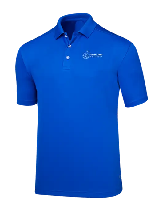 Callaway Core Royal Blue Performance Polo w/Field Data Solutions Logo