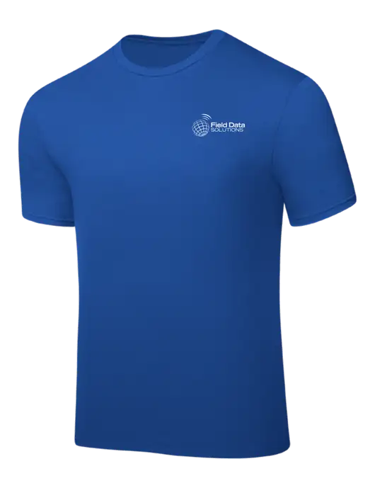 Royal PosiCharge Competitor Tee w/Field Data Solutions Logo